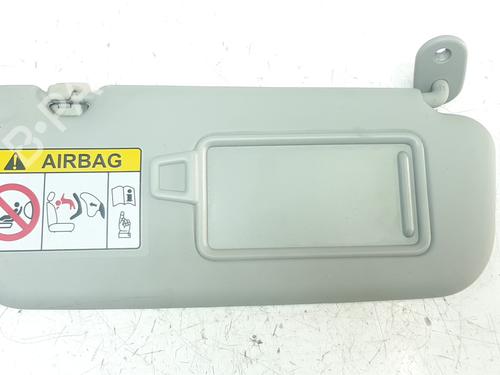 Right sun visor KIA RIO IV (YB, SC, FB) 1.0 T-GDI 100 (101 hp) 85220H8060BF3 |