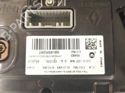 Display monitor RENAULT CLIO V (B7_) | BP29712379C48