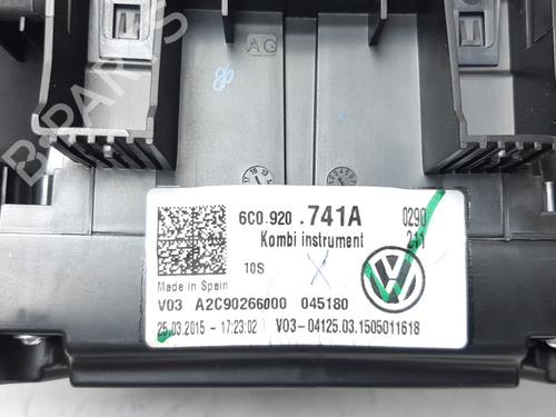 Instrument cluster VW POLO V (6R1, 6C1) 1.4 TDI | BP10362631C47 