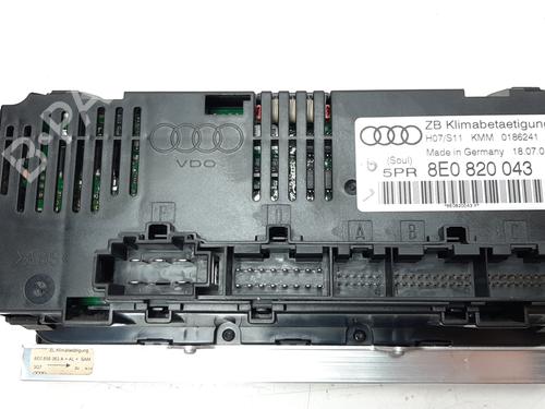 Climate control AUDI A4 B6 (8E2)  | BP8242456I5 