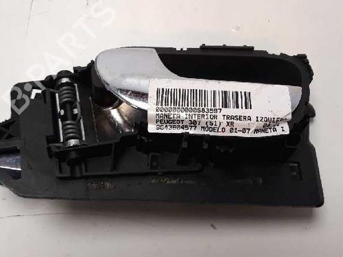 Used Rear left interior door handle PEUGEOT 307 (3A/C) [2000-2012]  4940689