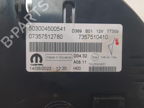 Instrument cluster FIAT 500 C (312_) 1.0 Mild Hybrid (312.AYD1B) | BP31211260C47