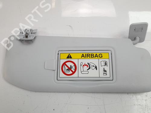 Right sun visor PEUGEOT 2008 I (CU_) 1.6 BlueHDi 100 (100 hp) 10725926