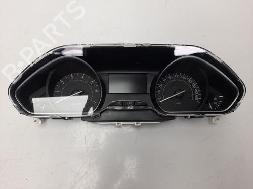 Used Instrument cluster PEUGEOT 208 I (CA_, CC_) 1.2 VTI 82 (82 hp) 7208213