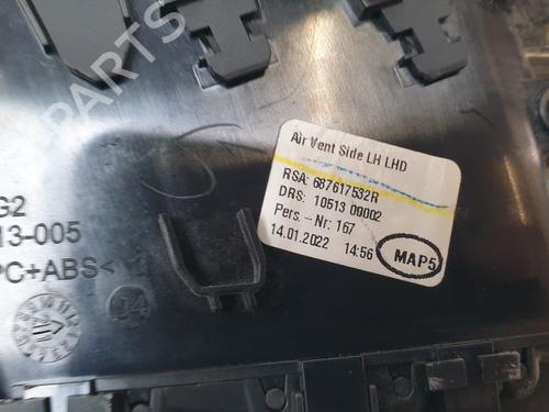 Air vent RENAULT CLIO V (B7_) | BP30097968I21