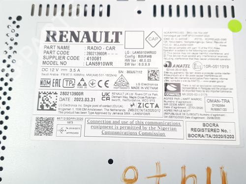 Radio DACIA SANDERO III 1.0 TCe 90 | BP23023399E6 