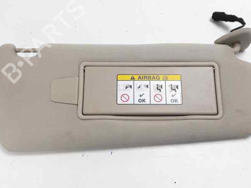 Used Right sun visor JAGUAR XF I (X250) 3.0 D (241 hp) 3352123