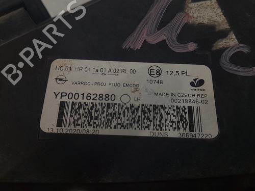 Left headlight OPEL GRANDLAND / GRANDLAND X (A18, P1UO) 1.2 (75) | BP32162426C28 