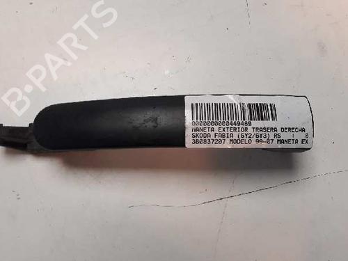 Used Rear right exterior door handle SKODA FABIA I (6Y2) 1.9 TDI RS (130 hp) 1606289
