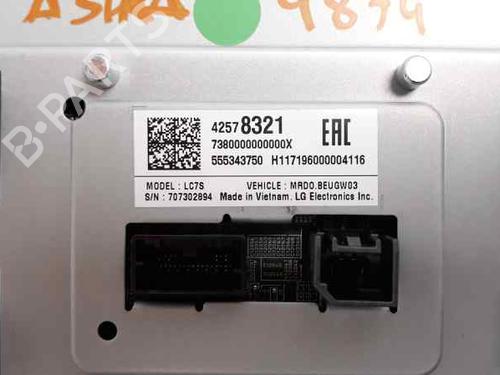 Radio OPEL ASTRA K (B16) 1.4 Turbo (68) | BP5326339E6 