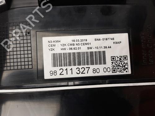 Instrument cluster PEUGEOT RIFTER  | BP11687438C47 