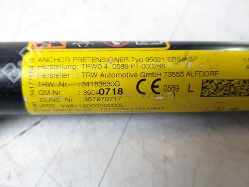 Front left seatbelt OPEL ASTRA K (B16) 1.4 Turbo (68) | BP30942281I26