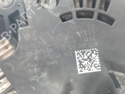 Alternator MERCEDES-BENZ GLA-CLASS (X156) GLA 200 CDI / d (156.908) | BP20975782M7 