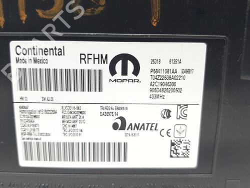 Electronic module JEEP COMPASS (MP, M6, MV, M7)  | BP25936537M83 