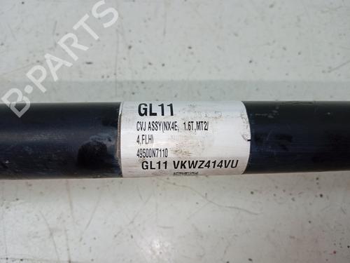 Left front driveshaft KIA SPORTAGE V (NQ5) 1.6 T-GDI MHEV | BP24806294M38 - Image 3