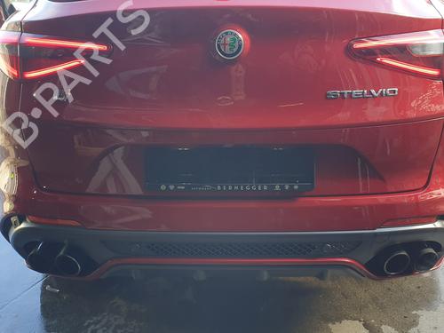 Bumper achter ALFA ROMEO STELVIO (949_) 2.9 Q4 (949.AXG2A, 949.AXH2A, 949.AXS2A) (510 hp) 6000628246 | 6000628246 |