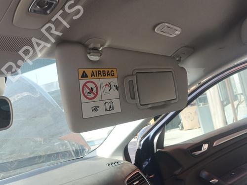 Used Right sun visor RENAULT MEGANE IV Hatchback (B9A/M/N_) 1.3 TCe 140 (B9NB) (140 hp) 28114350