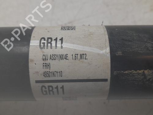 Right front driveshaft HYUNDAI TUCSON (NX4E, NX4A)  | BP24807167M39  - Image 5