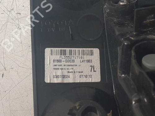 Left taillight TOYOTA YARIS CROSS (MXP_) 1.5 Hybrid (MXPJ10) | BP31939964C34