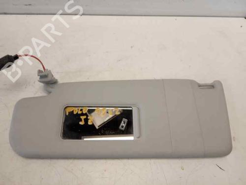 Used Left sun visor VW POLO V (6R1, 6C1) 1.2 TSI (90 hp) 4473851