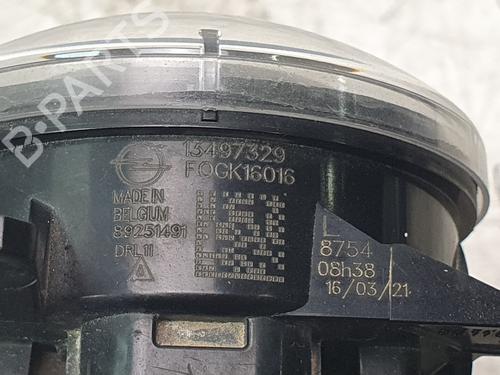 Left front fog light OPEL CORSA F (P2JO) 1.2 (68) | BP31958582C30