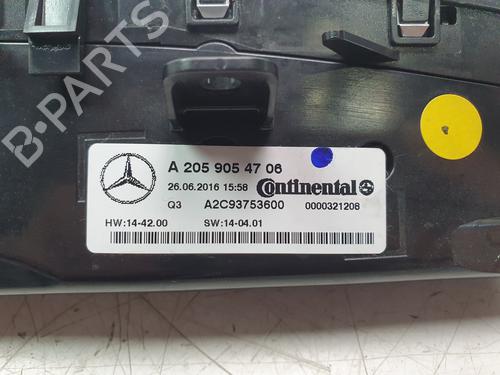 Climate control MERCEDES-BENZ C-CLASS Coupe (C205) C 250 d (205.308) | BP20699105I5