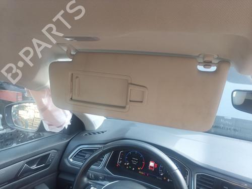 Used Left sun visor VW T-ROC (A11, D11) 2.0 TDI (150 hp) 29604419