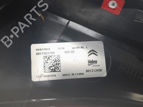 Left taillight CITROËN C-ELYSEE (DD_) 1.5 BlueHDi 100 | BP32187159C34 - Image 4