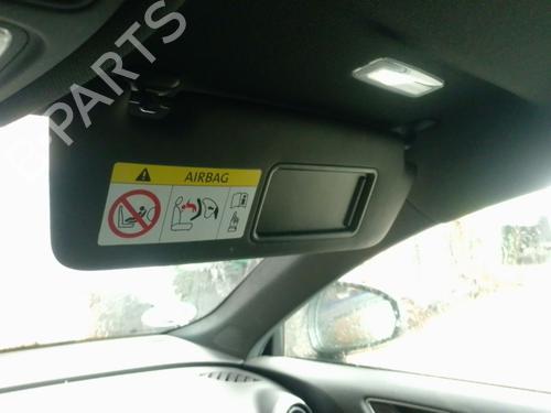Used Right sun visor AUDI A3 (8V1, 8VK) 1.6 TDI (115 hp) 32068569
