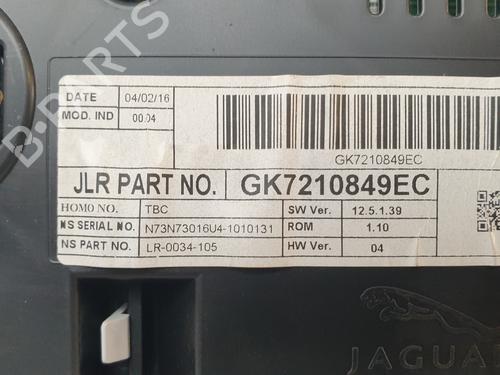 Instrument cluster LAND ROVER DISCOVERY SPORT (L550) 2.0 D 4x4 | BP20651339C47 