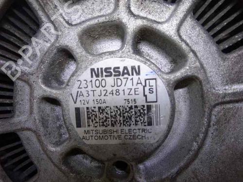 Alternator NISSAN QASHQAI / QASHQAI +2 I (J10, NJ10, JJ10E) 2.0 dCi | BP319648M7 