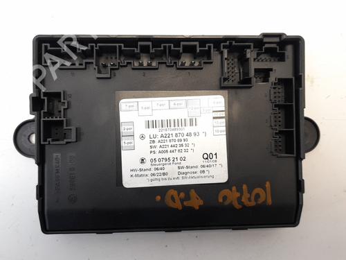 Used Electronic module MERCEDES-BENZ S-CLASS (W221, V221) S 320 CDI (221.022, 221.122) (235 hp) 9096798
