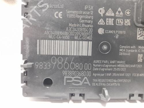 Electronic module CITROËN C4 X (BD_, BE_, BF_) | BP36023398M83 - Image 5