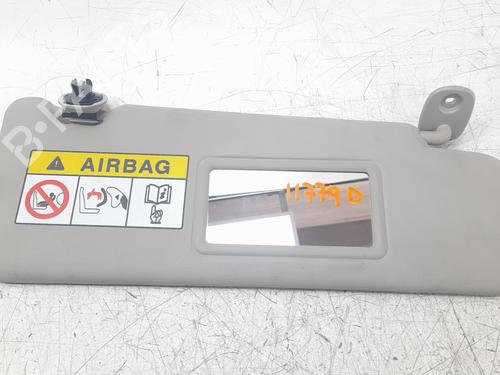 Used Right sun visor DACIA SANDERO II TCe 90 (B8M1, B8MA, B8AC) (90 hp) 22192635
