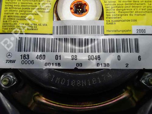 Førerens kollisjonspute MERCEDES-BENZ M-CLASS (W163) ML 270 CDI (163.113) | BP5075972C9 