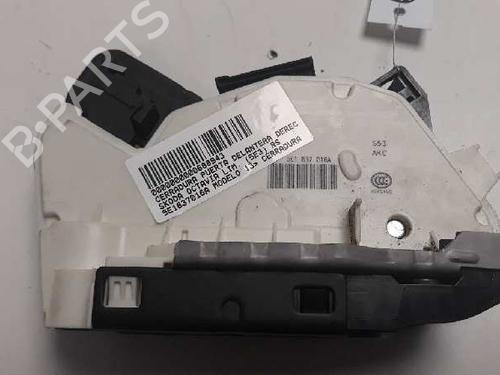 Front right lock SKODA OCTAVIA III (5E3, NL3, NR3) 2.0 TSI RS | BP2694767C97 