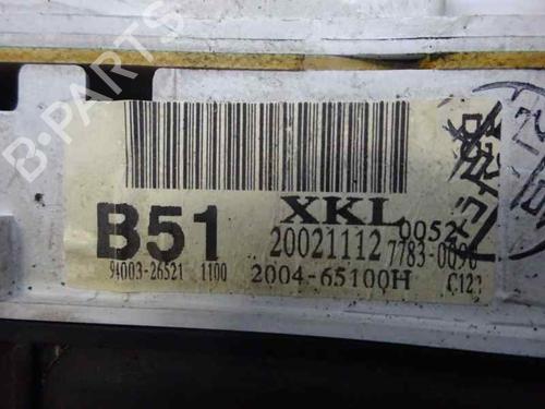 Instrument cluster HYUNDAI SANTA FÉ I (SM) 2.0 CRDi | BP370412C47 