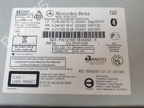 Electronic module MERCEDES-BENZ A-CLASS (W176)  | BP16955403M83 