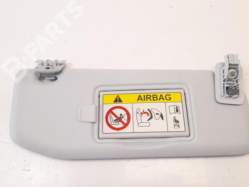 Used Right sun visor Right sun visor PEUGEOT 208 I (CA_, CC_) 1.6 HDi (92 hp) 10041591 10041591