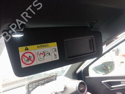 Used Right sun visor Right sun visor 39095954 39095954