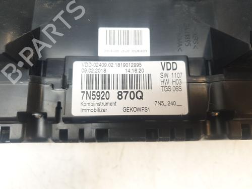 Instrument cluster SEAT ALHAMBRA (710, 711)  | BP22760456C47 