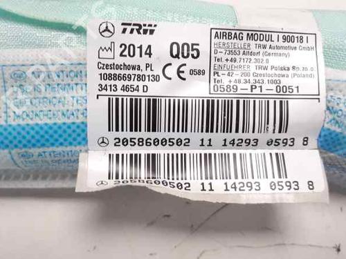Right curtain airbag MERCEDES-BENZ C-CLASS (W205) C 220 BlueTEC / d (205.002, 205.004) | BP4083924C12 