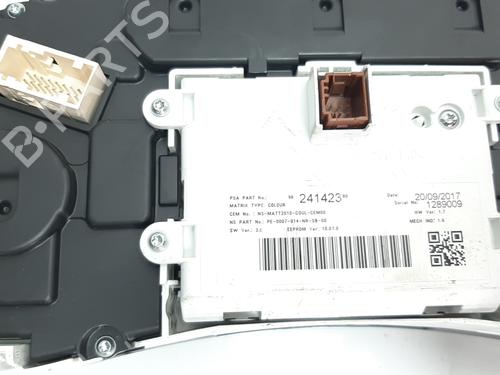 Instrument cluster PEUGEOT 508 I (8D_)  | BP9684365C47