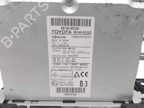 Electronic module TOYOTA YARIS (_P13_) 1.5 Hybrid (NHP130_, NHP130) | BP7293161M83 