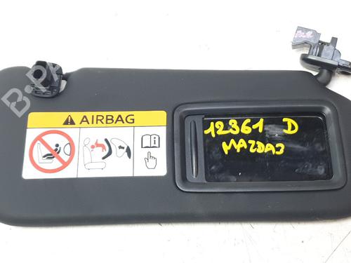 Used Right sun visor Right sun visor MAZDA 3 Hatchback (BP) 2.0 SKYACTIV-G M Hybrid (122 hp) 32216974 32216974