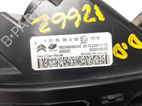 Right front indicator CITROËN C3 III (SX) 1.5 BlueHDi 100 (SXYHYP, SXYHTU) | BP38288710C33 - Image 8
