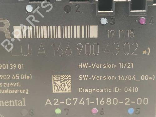 Electronic module MERCEDES-BENZ A-CLASS (W176) A 200 CDI / d (176.008) | BP2806431M83 