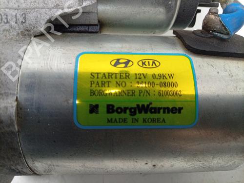 Starter KIA STONIC (YB) 1.0 T-GDi Eco-Dynamics+ | BP36840901M8 - Image 3