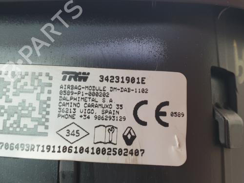 Airbag Kit RENAULT CLIO V (B7_) 1.0 LPG (B7MT) | BP29208316C86 - Image 8