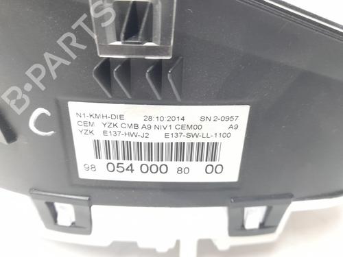 Instrument cluster PEUGEOT 208 I (CA_, CC_)  | BP7434694C47 